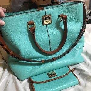 Authentic Dooney & Burke with Matching Wallet